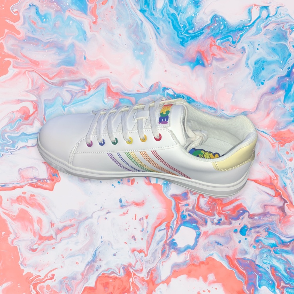 PENGUIN “PRIDE” ATHLETIC Sneaker Mens US10M/Womens US12M White